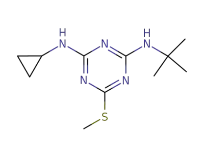 2-methylthio-4-t-butylamino-6-cyclopropyl-amino-s-triazine