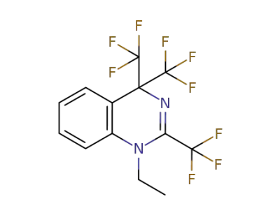 2,4,4-tris(trifluoromethyl)-1-ethyl-1,4-dihydroquinazoline