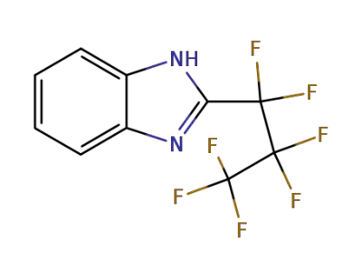2-heptafluoropropyl-1H-benzoimidazole