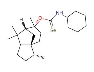 N-cyclohexylselenocarbamate of cedrol