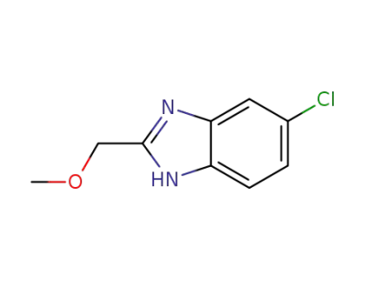 5-chloro-2-(methoxymethyl)-1H-benzimidazole