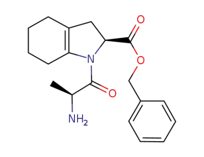 benzyl (2S)-1-{(2S)-2-aminopropionyl}-2,3,4,5,6,7-hexahydro-1H-indole-2-carboxylate